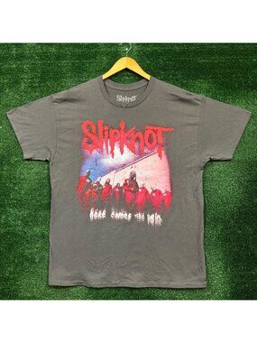 Slipknot Here Comes The Pain Heavy Metal Band T-Shirt Size Extra Large